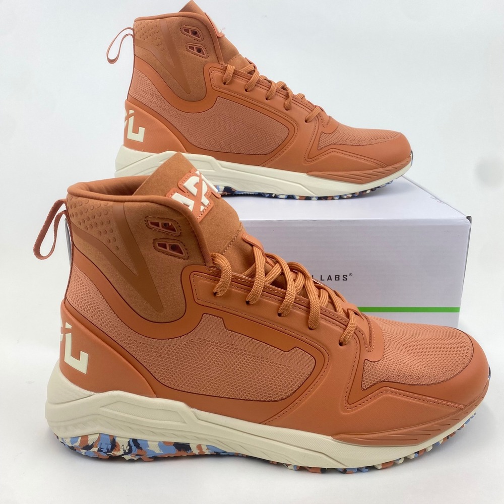 APL Techloom Defender Mid‎ Top Running Shoes Terracotta Pristine Midnight 11.5